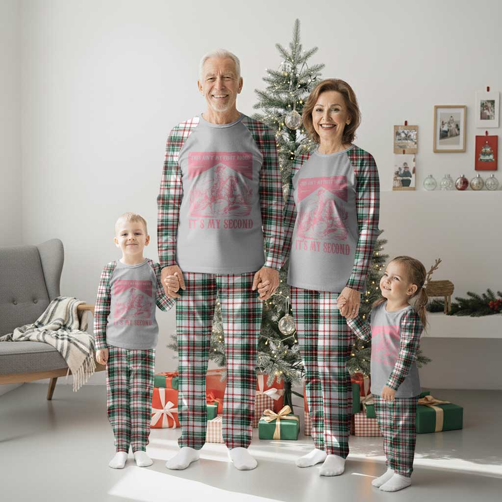 Toddler Baby Girl 2nd Birthday Plaid Pajama Set This Aint My First Rodeo Its My Second TS10 Christmas Plaid Print Your Wear