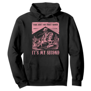 Toddler Baby Girl 2nd Birthday Hoodie This Aint My First Rodeo Its My Second TS10 Black Print Your Wear
