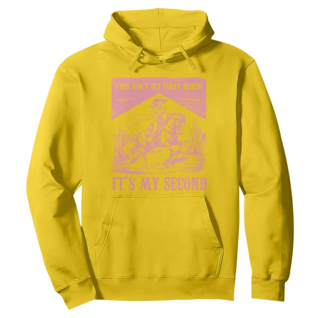 Toddler Baby Girl 2nd Birthday Hoodie This Aint My First Rodeo Its My Second TS10 Daisy Print Your Wear