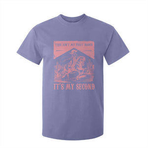 Toddler Baby Girl 2nd Birthday T Shirt For Kid This Aint My First Rodeo Its My Second TS10 Violet Print Your Wear