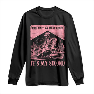 Toddler Baby Girl 2nd Birthday Long Sleeve Shirt This Aint My First Rodeo Its My Second TS10 Black Print Your Wear