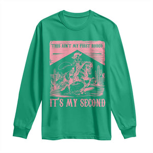 Toddler Baby Girl 2nd Birthday Long Sleeve Shirt This Aint My First Rodeo Its My Second TS10 Irish Green Print Your Wear