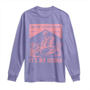 Toddler Baby Girl 2nd Birthday Long Sleeve Shirt This Aint My First Rodeo Its My Second TS10 Violet Print Your Wear