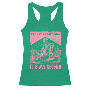 Toddler Baby Girl 2nd Birthday Racerback Tank Top This Aint My First Rodeo Its My Second TS10 Irish Green Print Your Wear