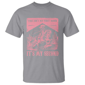Toddler Baby Girl 2nd Birthday T Shirt This Aint My First Rodeo Its My Second TS10 Sport Gray Print Your Wear