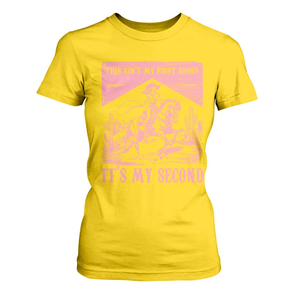 Toddler Baby Girl 2nd Birthday T Shirt For Women This Aint My First Rodeo Its My Second TS10 Daisy Print Your Wear