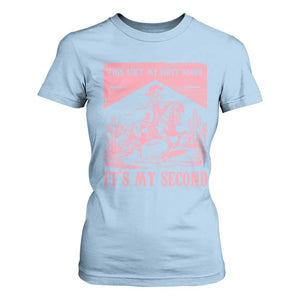 Toddler Baby Girl 2nd Birthday T Shirt For Women This Aint My First Rodeo Its My Second TS10 Light Blue Print Your Wear