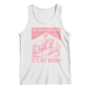 Toddler Baby Girl 2nd Birthday Tank Top This Aint My First Rodeo Its My Second TS10 White Print Your Wear