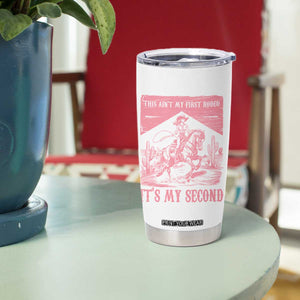 Toddler Baby Girl 2nd Birthday Tumbler Cup This Aint My First Rodeo Its My Second TS10 Print Your Wear