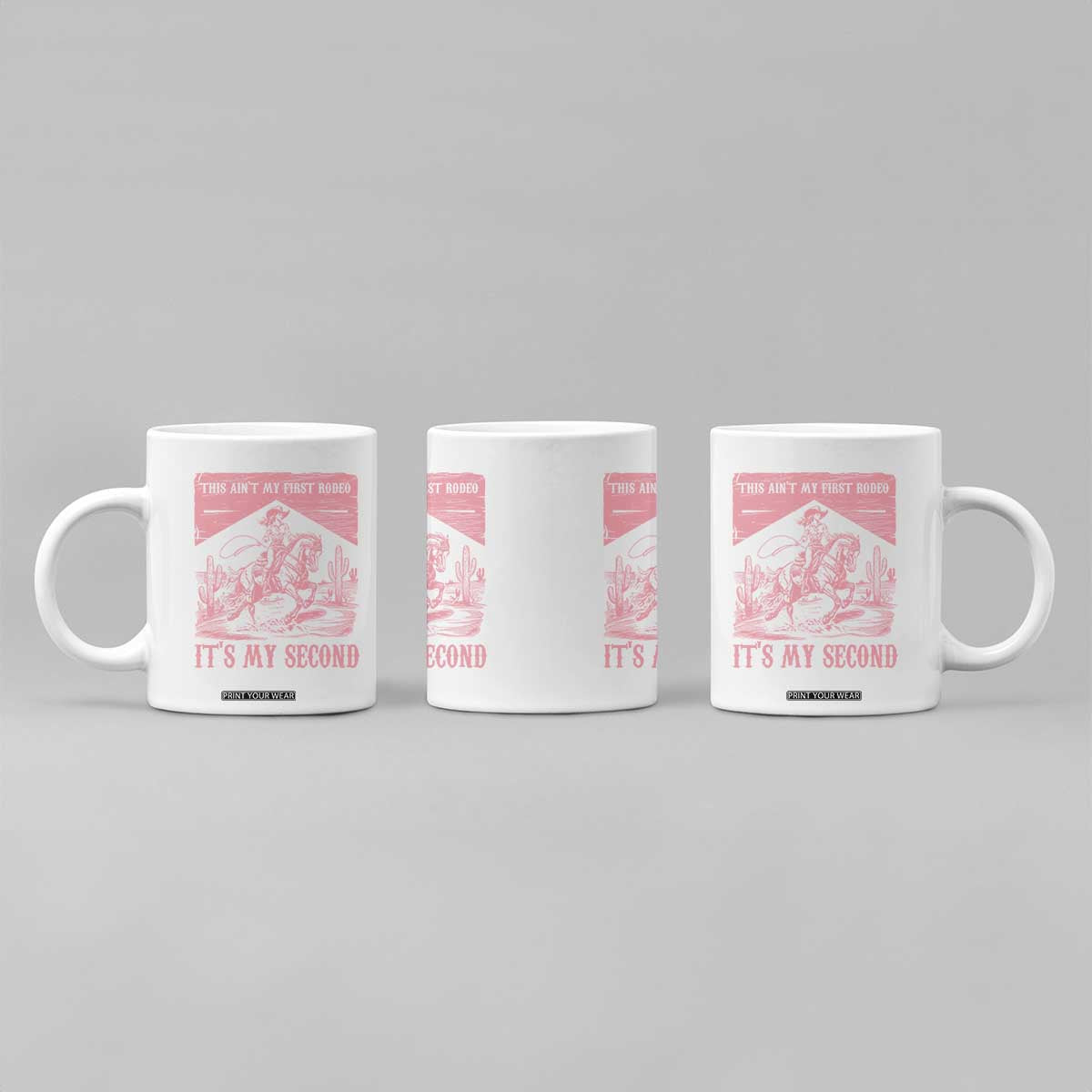 Toddler Baby Girl 2nd Birthday Coffee Mug This Aint My First Rodeo Its My Second TS10 Print Your Wear