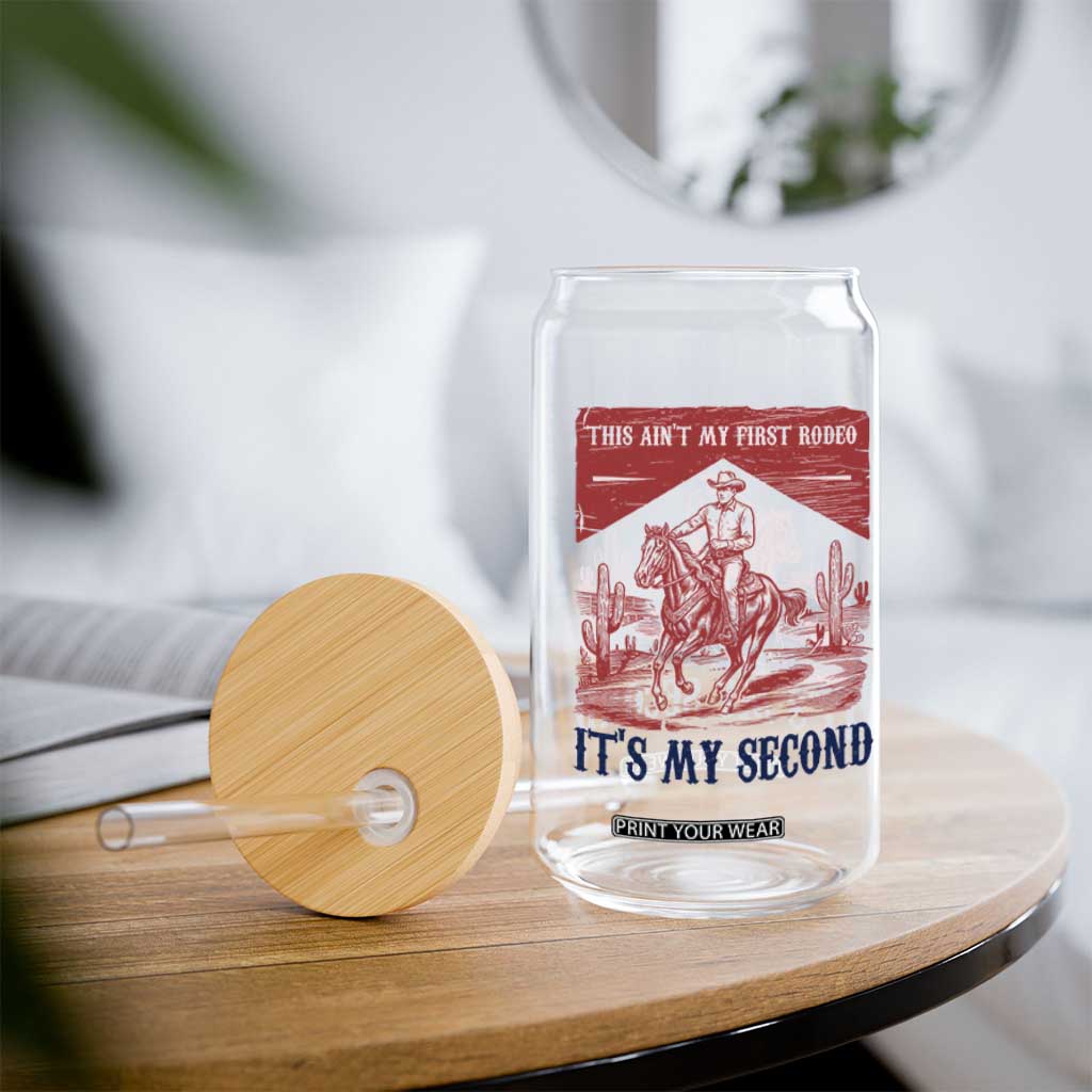 Toddler Baby Boy 2nd Birthday Glass Can This Aint My First Rodeo Its My Second TS10 Print Your Wear