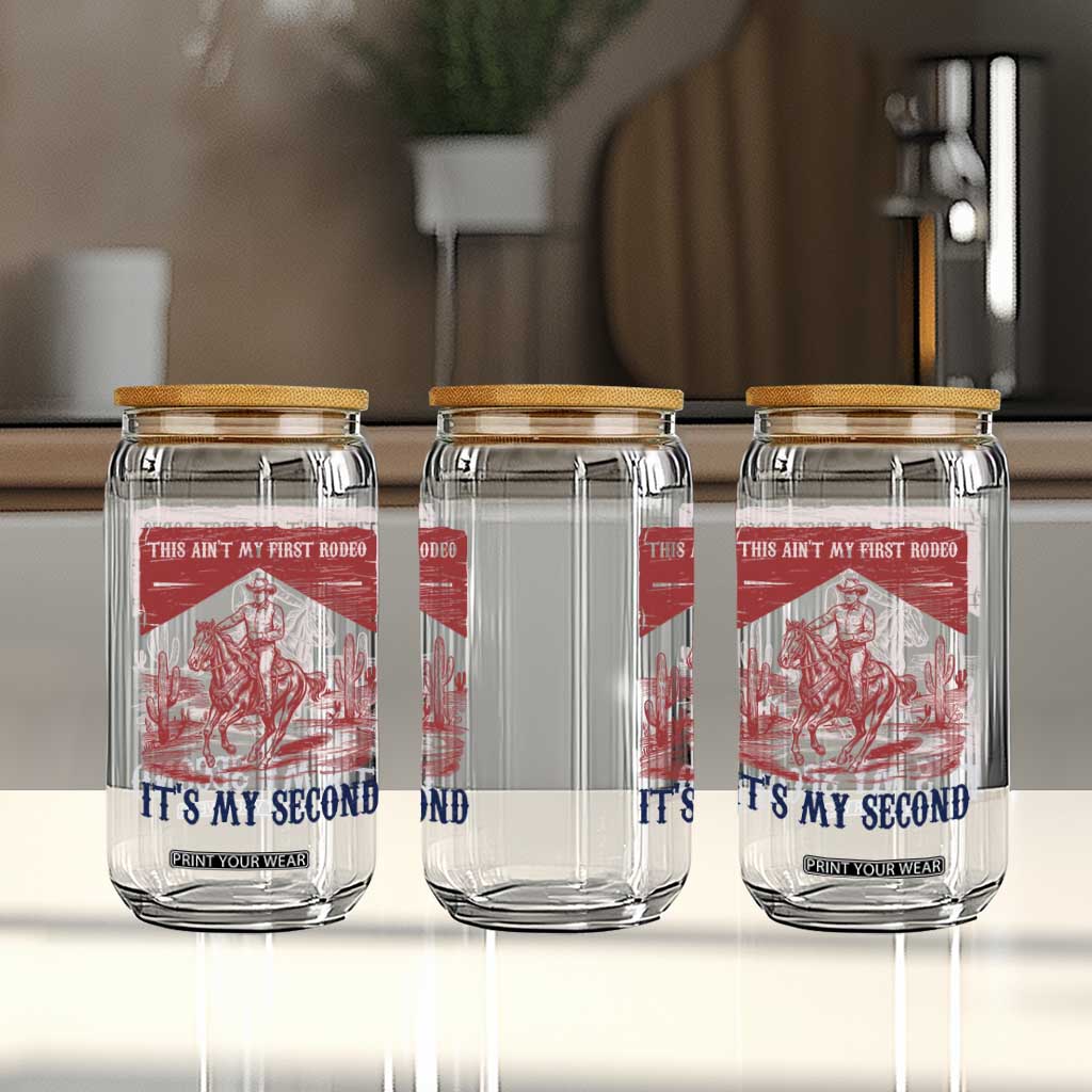 Toddler Baby Boy 2nd Birthday Glass Can This Aint My First Rodeo Its My Second TS10 Print Your Wear