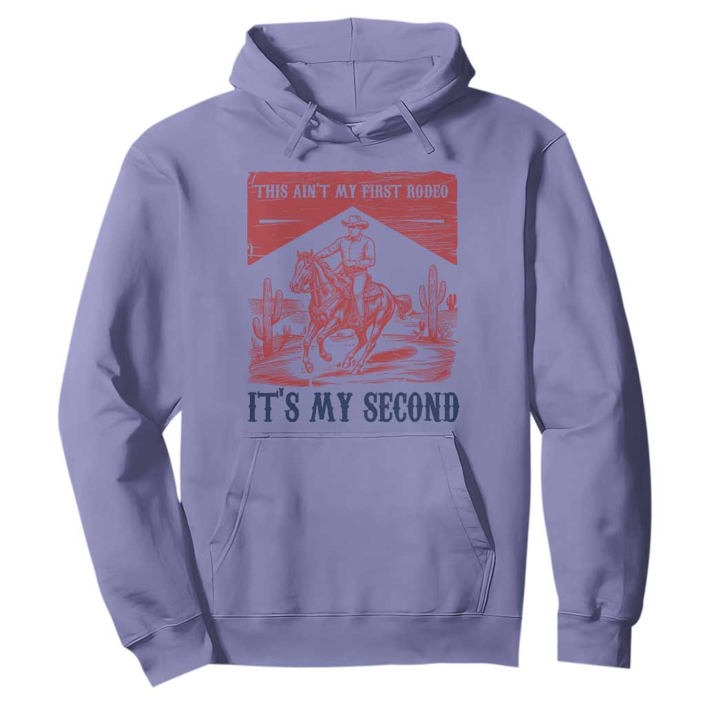 Toddler Baby Boy 2nd Birthday Hoodie This Aint My First Rodeo Its My Second TS10 Violet Print Your Wear