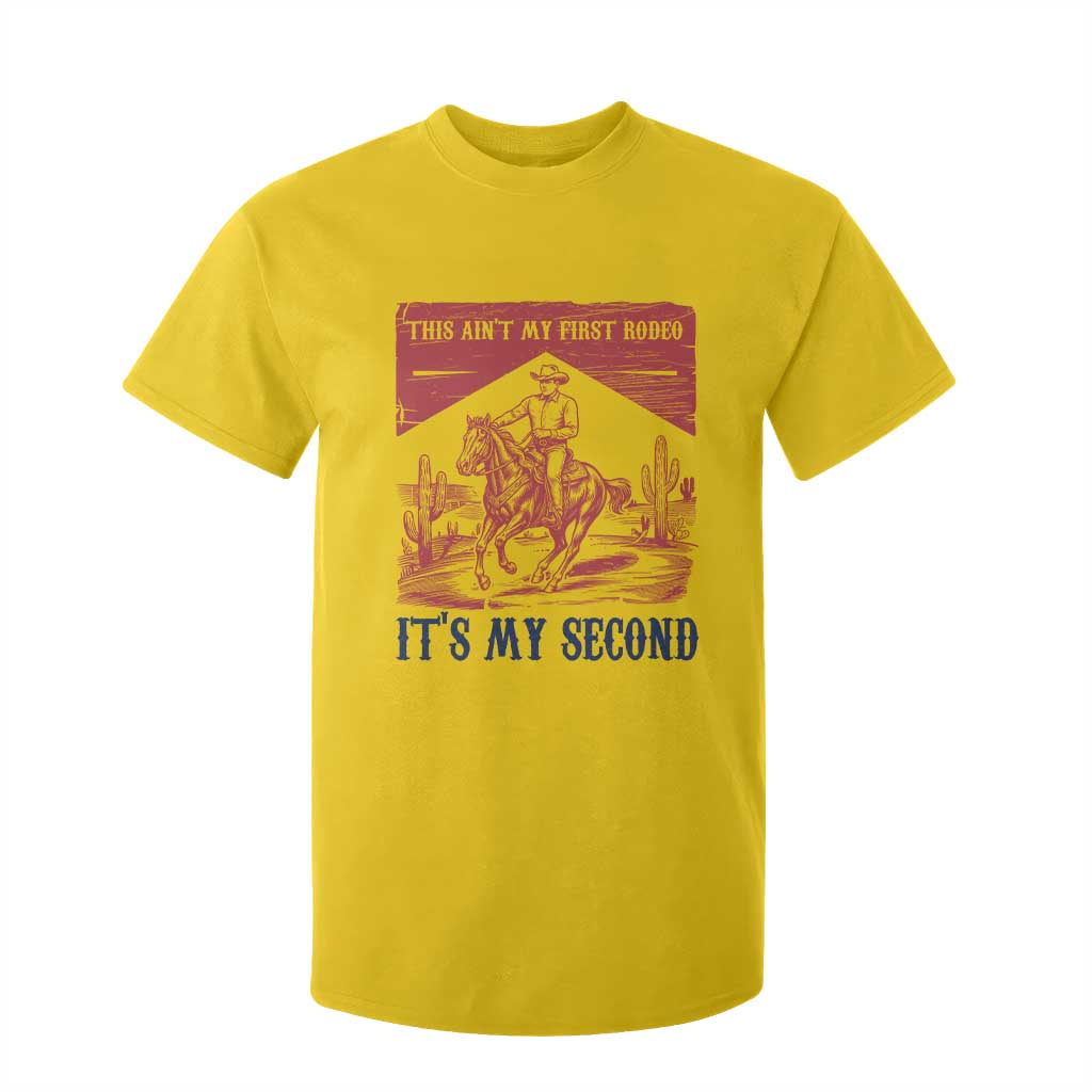Toddler Baby Boy 2nd Birthday T Shirt For Kid This Aint My First Rodeo Its My Second TS10 Daisy Print Your Wear