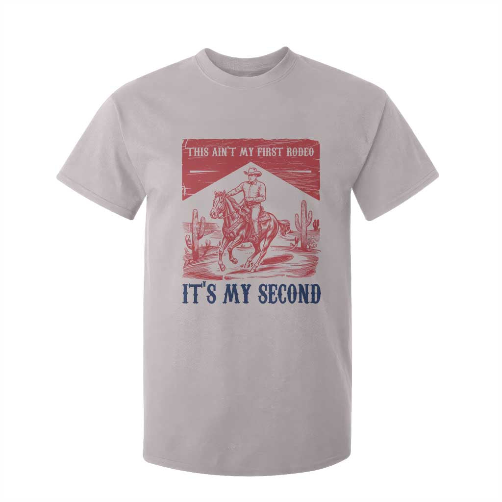 Toddler Baby Boy 2nd Birthday T Shirt For Kid This Aint My First Rodeo Its My Second TS10 Ice Gray Print Your Wear
