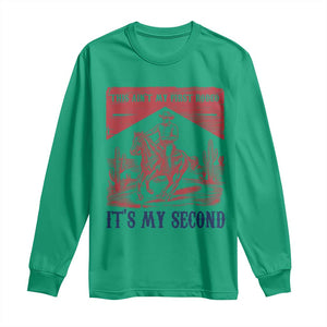 Toddler Baby Boy 2nd Birthday Long Sleeve Shirt This Aint My First Rodeo Its My Second TS10 Irish Green Print Your Wear