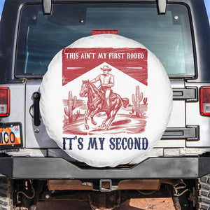 Toddler Baby Boy 2nd Birthday Spare Tire Cover This Aint My First Rodeo Its My Second TS10 No hole White Print Your Wear