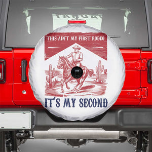 Toddler Baby Boy 2nd Birthday Spare Tire Cover This Aint My First Rodeo Its My Second TS10 White Print Your Wear