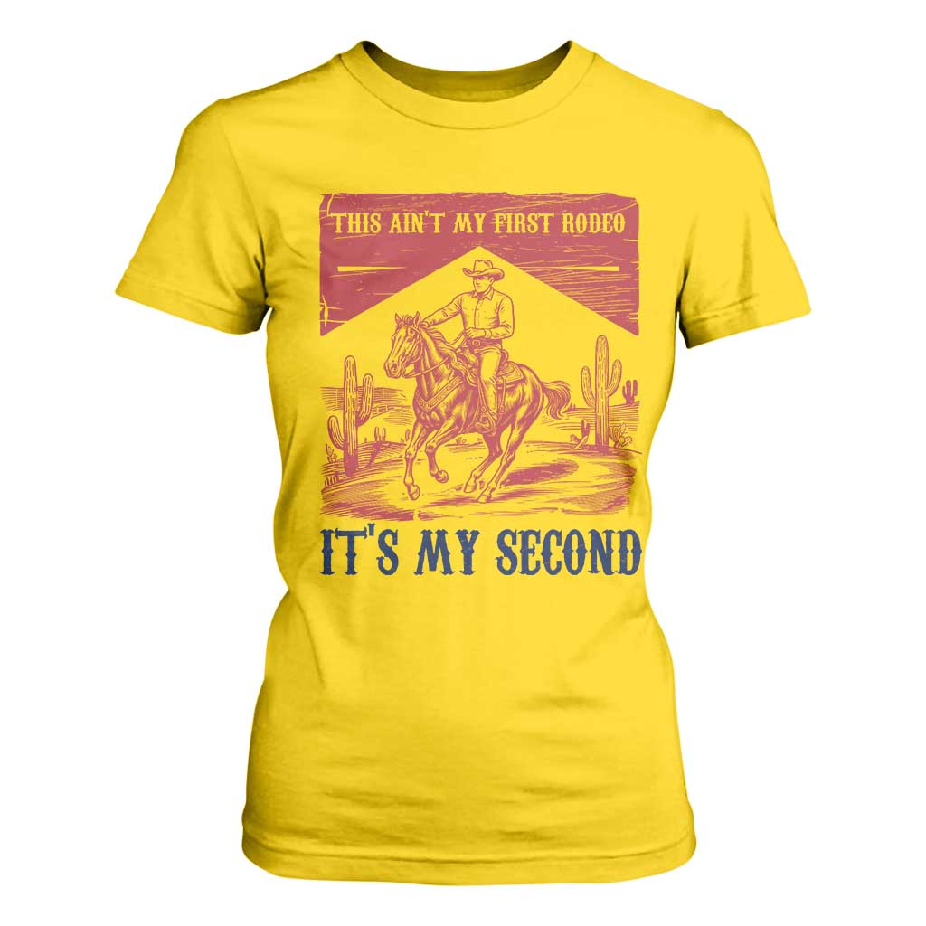 Toddler Baby Boy 2nd Birthday T Shirt For Women This Aint My First Rodeo Its My Second TS10 Daisy Print Your Wear