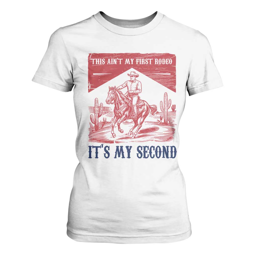 Toddler Baby Boy 2nd Birthday T Shirt For Women This Aint My First Rodeo Its My Second TS10 White Print Your Wear