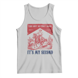 Toddler Baby Boy 2nd Birthday Tank Top This Aint My First Rodeo Its My Second TS10 Ash Print Your Wear