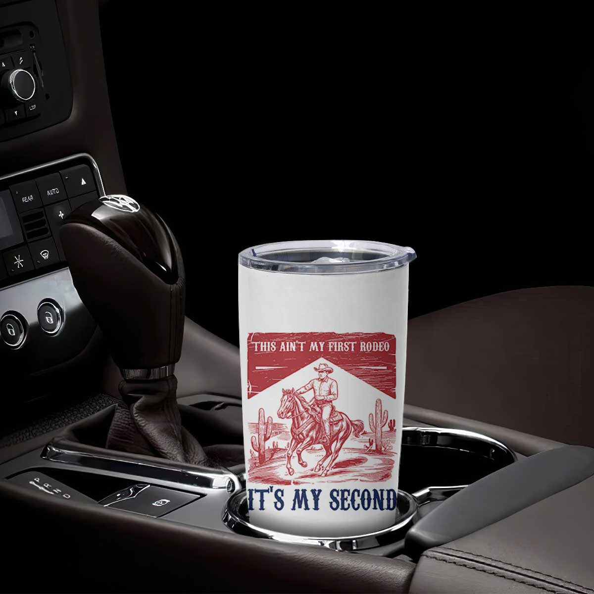 Toddler Baby Boy 2nd Birthday Tumbler Cup This Aint My First Rodeo Its My Second TS10 Print Your Wear