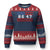 86 47 Ugly Christmas Sweater Impeach 47th President US Flag 8647 TS10 Navy Red Print Your Wear