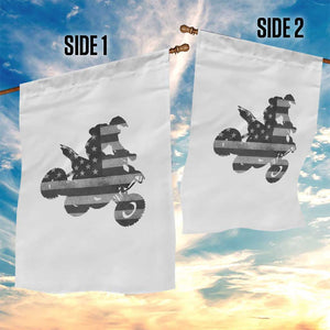 Cool ATV Garden Flag Quad 4 Wheeler ATV Riding American Flag TS10 Print Your Wear