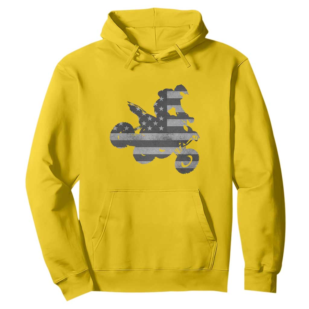 Cool ATV Hoodie Quad 4 Wheeler ATV Riding American Flag TS10 Daisy Print Your Wear