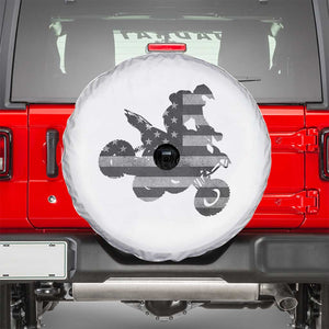 Cool ATV Spare Tire Cover Quad 4 Wheeler ATV Riding American Flag TS10 White Print Your Wear