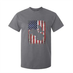 Cool ATV American Flag T Shirt For Kid Retro Quad 4 Wheeler ATV Riding Quadrider Off Road TS10 Charcoal Print Your Wear