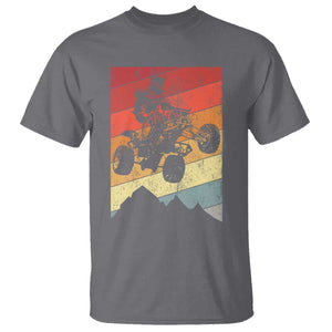 Vintage All-Terrain Vehicles T Shirt Retro 4 Wheeler ATV Riding Quadrider TS10 Charcoal Print Your Wear
