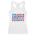 Everyone In America Parties On My Birthday Racerback Tank Top 4th Of July Birthday Party TS10 White Print Your Wear