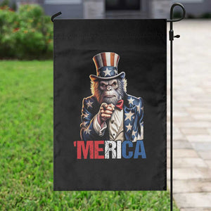 Bigfoot Merica Garden Flag American Flag Patriotic 4th Of July Uncle Sam TS10 Print Your Wear