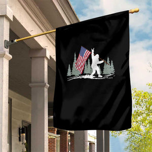 Bigfoot Garden Flag Sasquatch American Flag Patriotic TS10 Print Your Wear