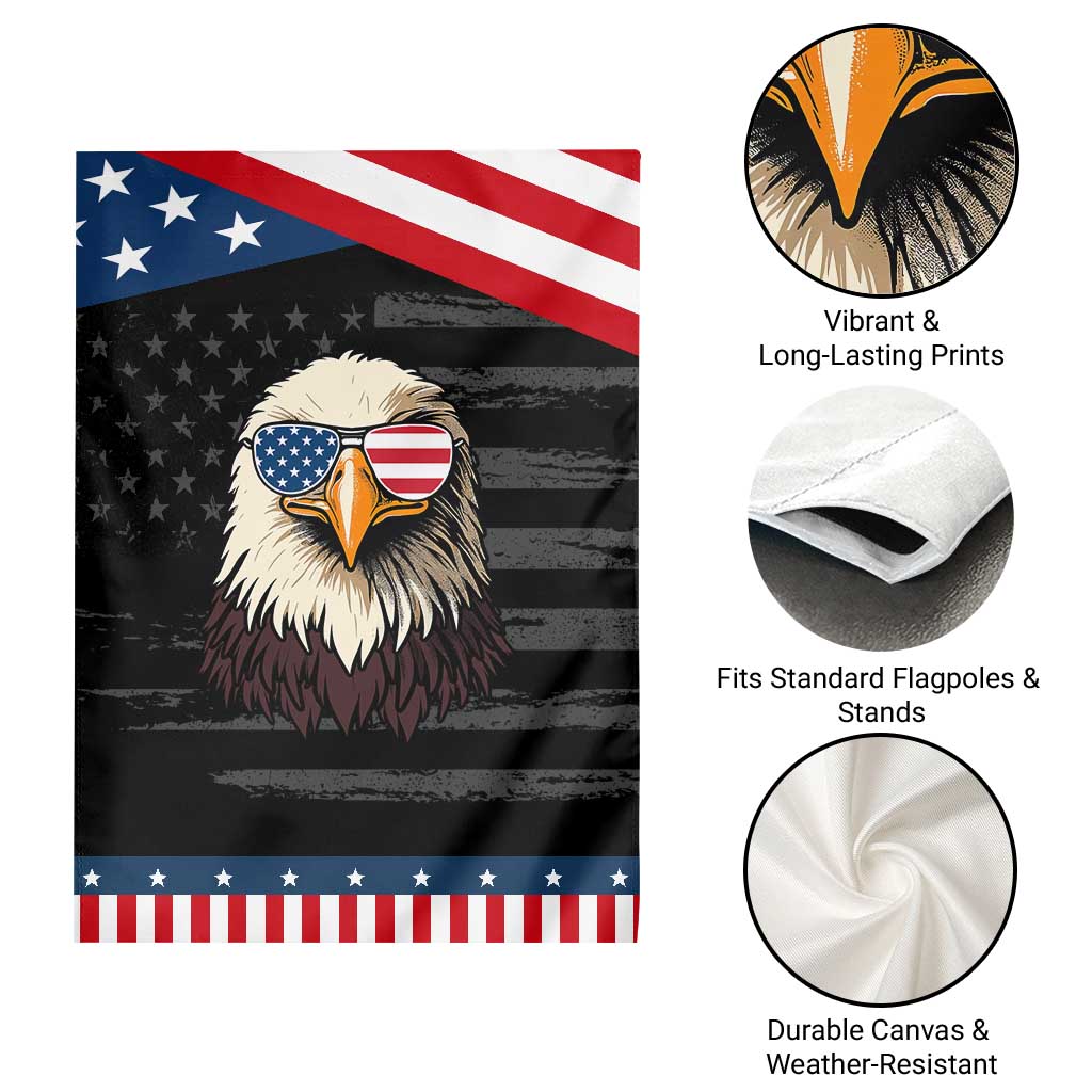 American Flag Patriotic Eagle Garden Flag 4th of July TS10 Print Your Wear