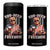 Funny Trump 4th Of July 4 in 1 Can Cooler Tumbler Patriotic BBQ Beer Freedom American Flag TS10 One Size: 16 oz Black Print Your Wear