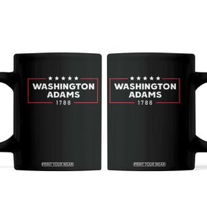 4th July George Washington 1788 Coffee Mug Retro President Campaign TS10 Black Print Your Wear