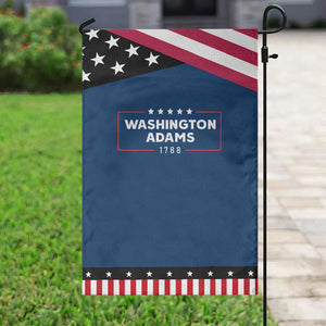 4th July George Washington 1788 Garden Flag Retro President Campaign TS10 Classic Blue Black Print Your Wear