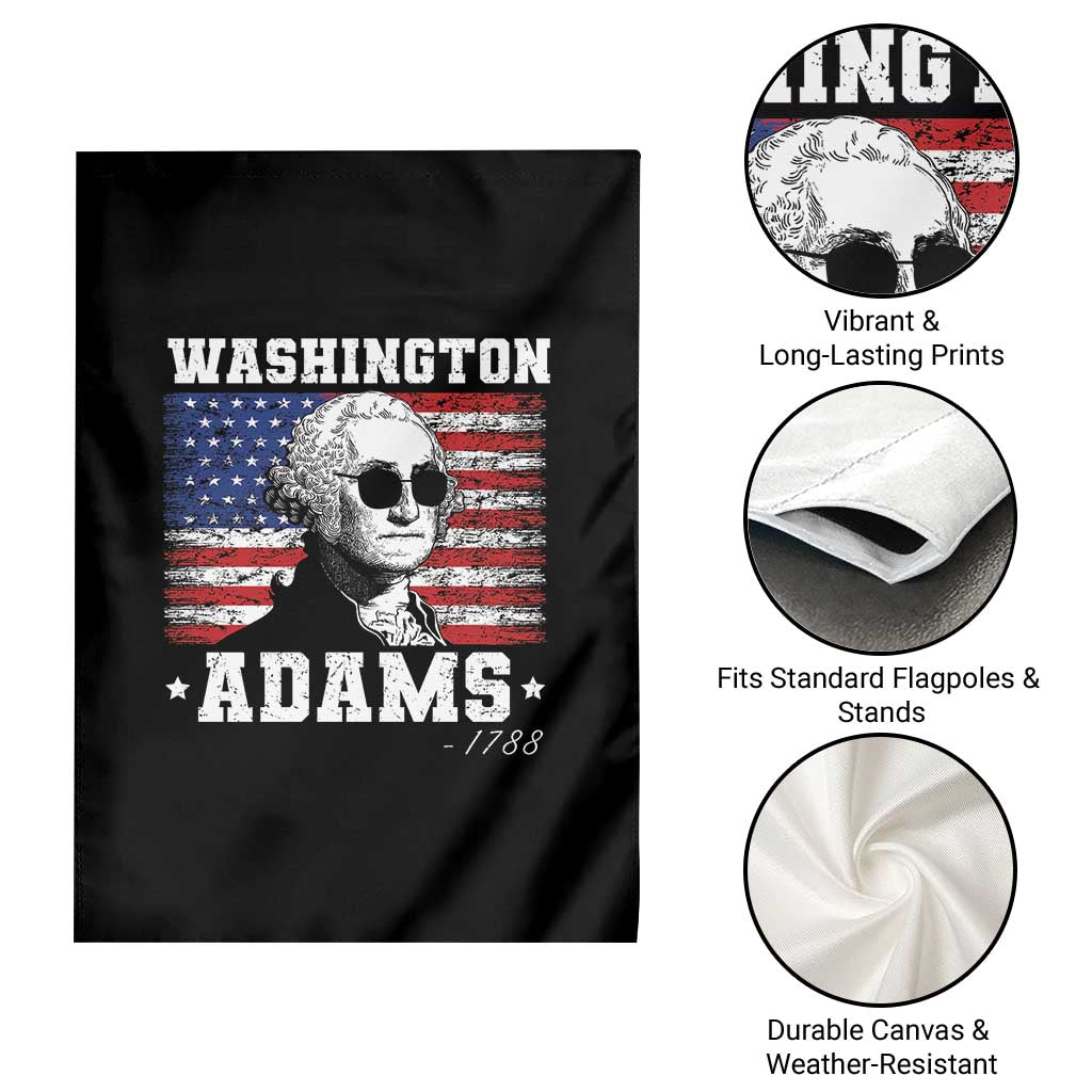 George Washington 1788 Garden Flag Funny 4th of July Retro President Campaign USA Flag TS10 Print Your Wear