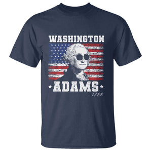George Washington 1788 T Shirt Funny 4th of July Retro President Campaign USA Flag TS10 Navy Print Your Wear