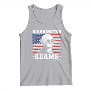 George Washington 1788 Tank Top Funny 4th of July Retro President Campaign USA Flag TS10 Athletic Heather Print Your Wear