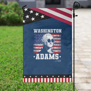 George Washington 1788 Garden Flag Funny 4th of July Retro President Campaign USA Flag TS10 Classic Blue Black Print Your Wear