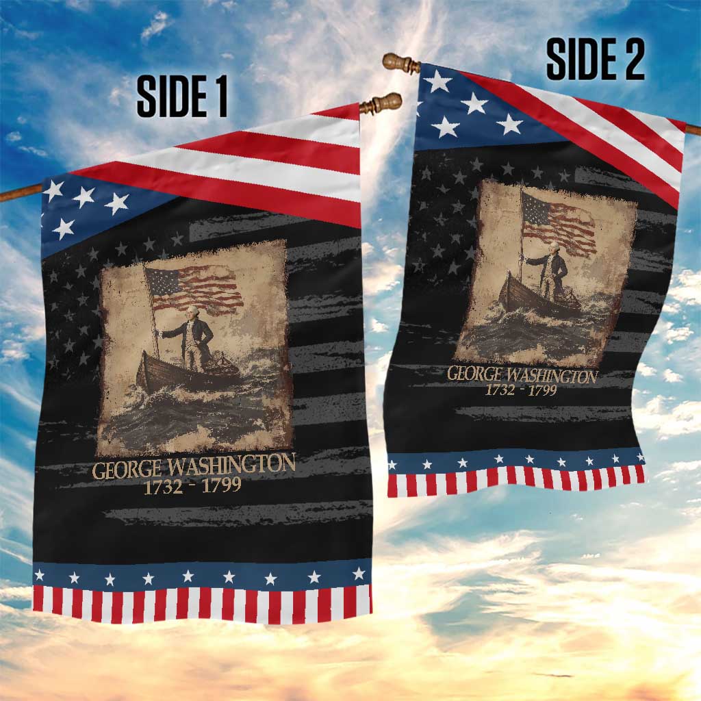 Vintage George Washington Garden Flag 4th Of July Patriotic Gift TS10 Print Your Wear