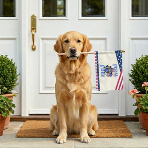 Raccoon 4th of July Patriotic Handheld Flag Feral But Free USA Flag TS10 Print Your Wear
