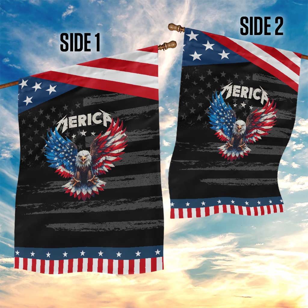 Bald Eagle Merica Garden Flag USA American Flag Patriotic 4th of July TS10 Print Your Wear