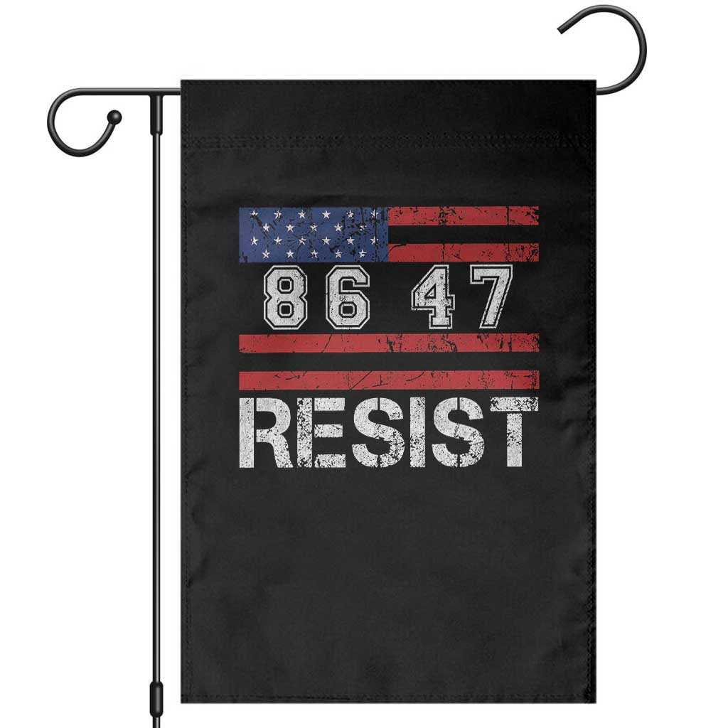 8647 Resist Garden Flag Retro Social Justice American Flag TS10 Black Print Your Wear