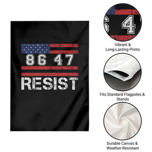 8647 Resist Garden Flag Retro Social Justice American Flag TS10 Print Your Wear