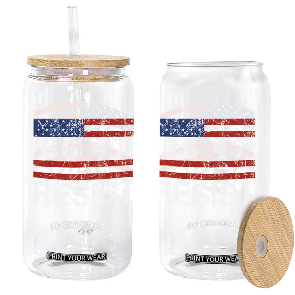 8647 Resist Glass Can Retro Social Justice American Flag TS10 Print Your Wear