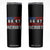 8647 Resist Skinny Tumbler Retro Social Justice American Flag TS10 Black Print Your Wear
